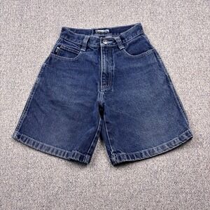 Vtg Southpole Denim Shorts Boys 10 Dark Wash 90s/Y2K Baggy Streetwear Skater